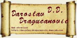 Daroslav Dragucanović vizit kartica